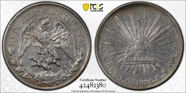1898-Go RS Peso KM-409.1 XF45