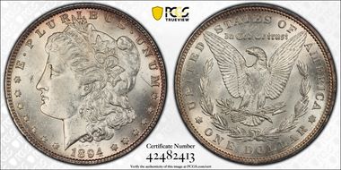1894 $1 MS61