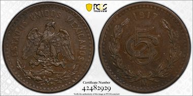 1917-Mo 5C KM-422 AU55BN