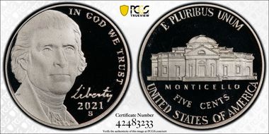 2021-S 5C First Strike PR70DCAM