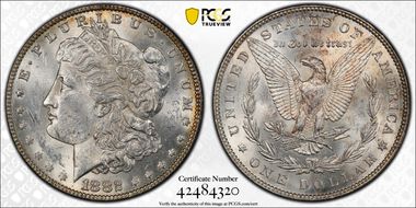 1882 $1 MS61