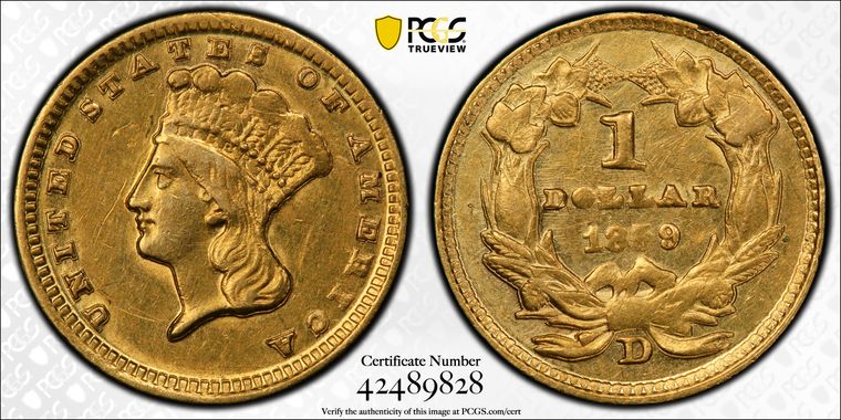 Cert 42489828 - Coin Image