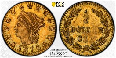 1876 G25C BG-856 MS64