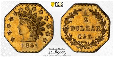 1881 G50C BG-965 MS62