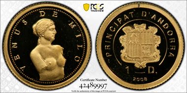 2008 Diner Venus De Milo PR69DCAM