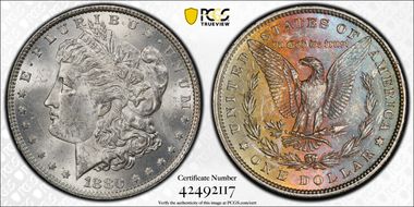 1880 $1 MS62