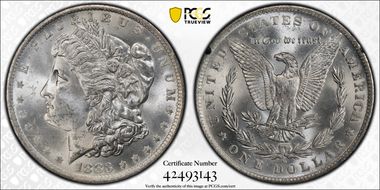 1883-O $1 GSA Hoard MS63