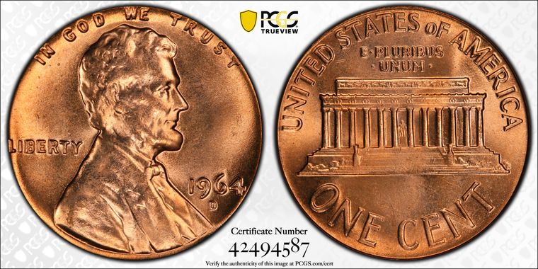 Cert 42494587 - Coin Image