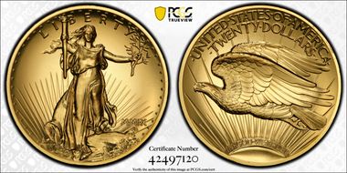 2009 $20 Ultra High Relief MS70