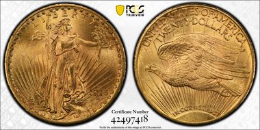 1915-S $20 MS66