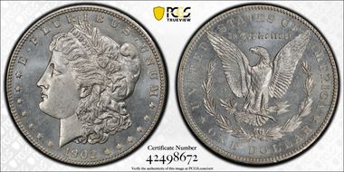 1902 $1 MS66+