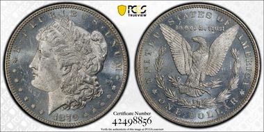 1879 $1 MS63PL