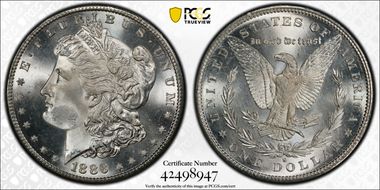 1886-S $1 MS66