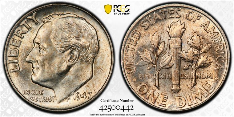 Cert 42500442 - Coin Image