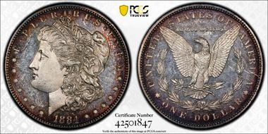 1884 $1 MS64DMPL