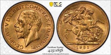 1931-P Sov S-4002 MS63