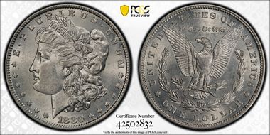 1880-O $1 AU58