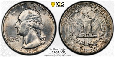 1939 25C MS64