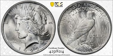 1923 $1 MS64