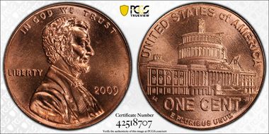 2009 1C Lincoln-Presidency MS66RD