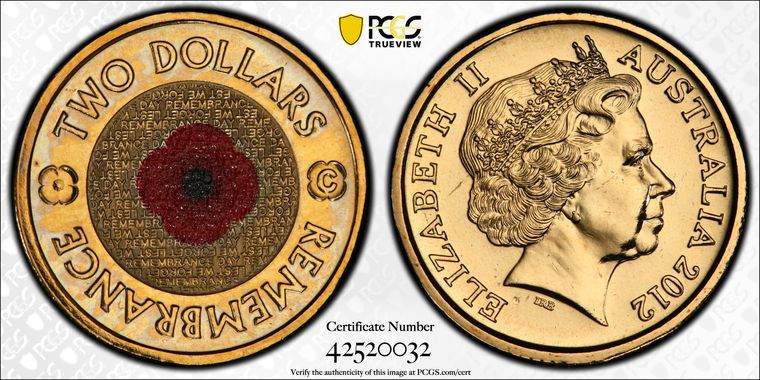 Cert 42520032 - Coin Image