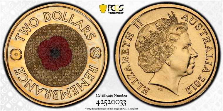 Cert 42520033 - Coin Image