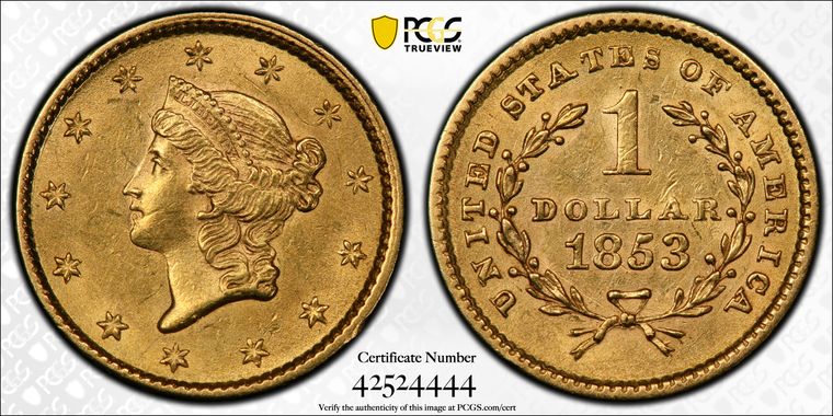 Cert 42524444 - Coin Image