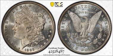 1889-O $1 MS62