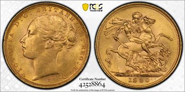 1880-S Sov S-3858A First Head MS63