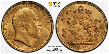 1908-M Sov S-3971 MS64