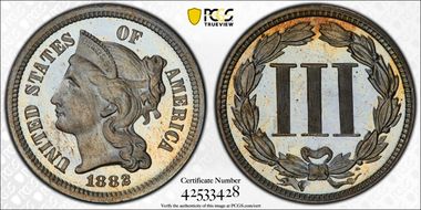 1882 3CN PR67CAM