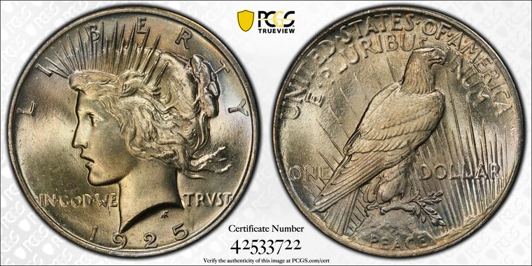 Cert 42533722 - Coin Image