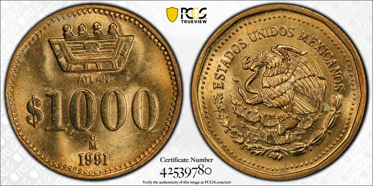 Cert 42539780 - Coin Image