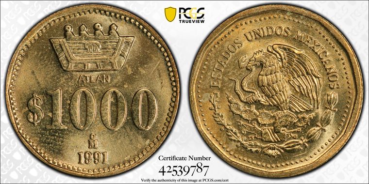 Cert 42539787 - Coin Image