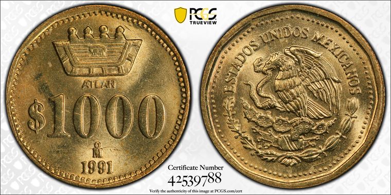 Cert 42539788 - Coin Image