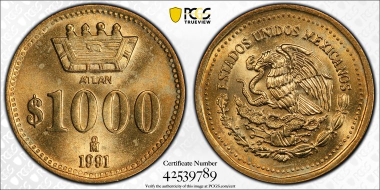 Cert 42539789 - Coin Image