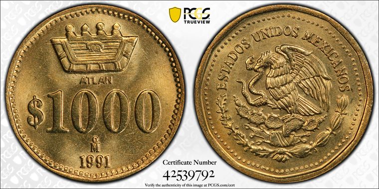 Cert 42539792 - Coin Image