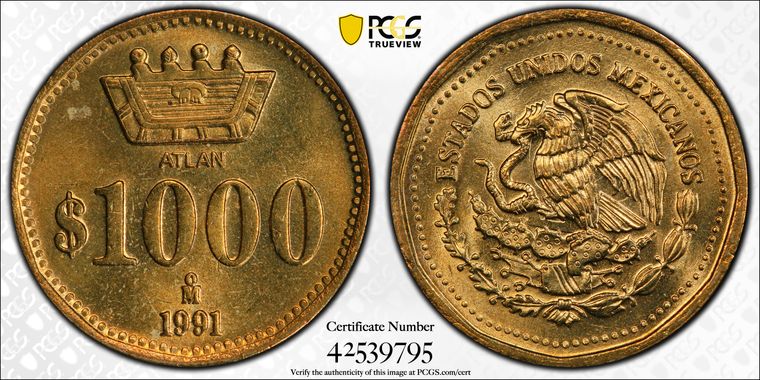 Cert 42539795 - Coin Image