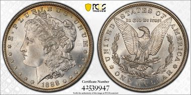 1888-O $1 MS65