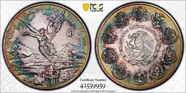 2001-Mo Onza Libertad Ag MS68