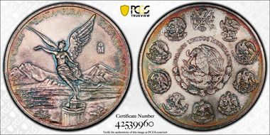 2001-Mo Onza Libertad Ag MS68