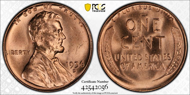 Cert 42542056 - Coin Image