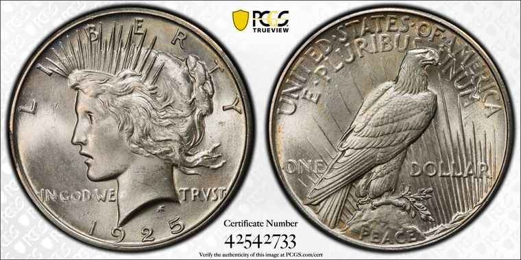 Cert 42542733 - Coin Image