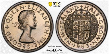 1953 1/2 Cr PR64