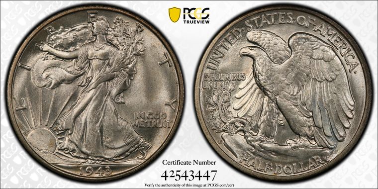 Cert 42543447 - Coin Image