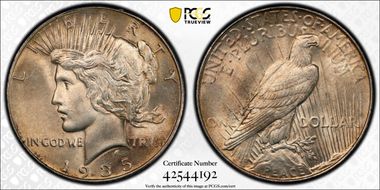 1935 $1 MS65