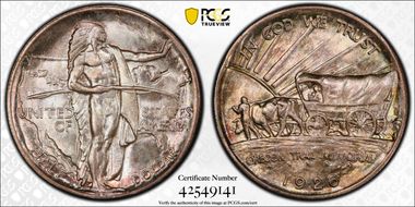 1926-S 50C Oregon MS67+ 