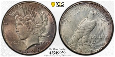 1926 $1 MS62
