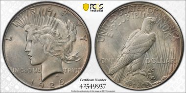 1926 $1 AU55