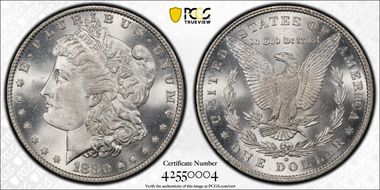 1880-O $1 MS64+ 